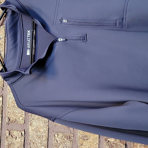 Ariat AriatTEK Cold Series Men’s XL Quarter Zip Performance Pullover - Picture 3 of 10